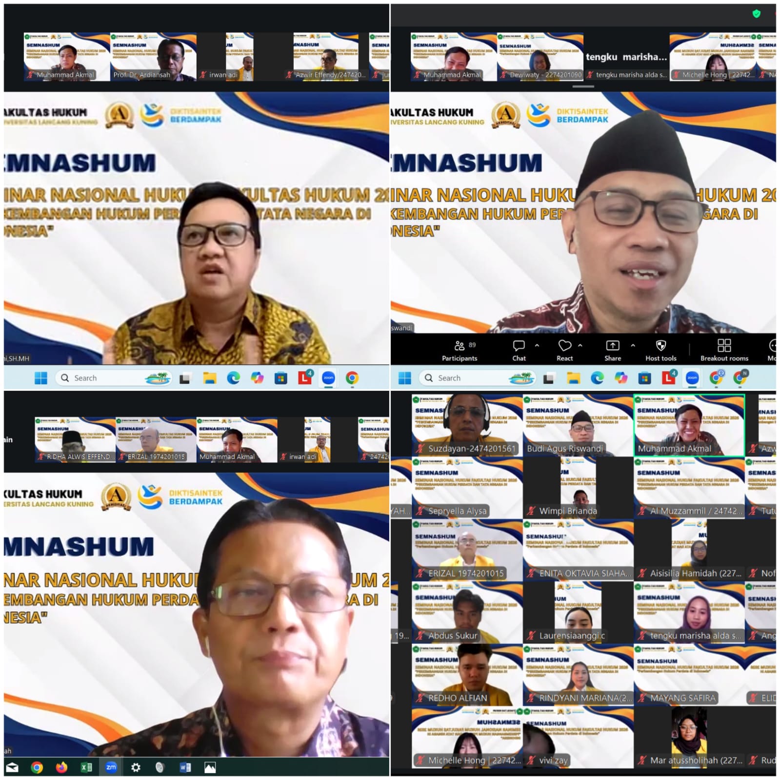  SEMNASHUM 2026 UNILAK: Soroti Hukum Perdata & HTN, Mahasiswa Paparkan Skripsi Direview Guru Besar