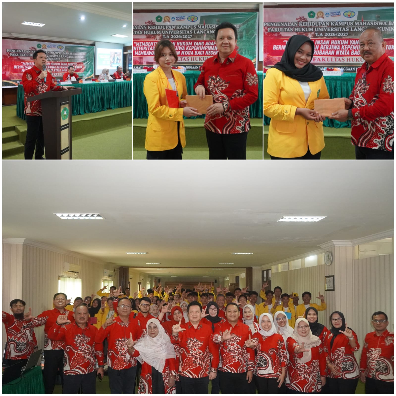 PKKMB 2026: TRANSFORMASI PENDIDIKAN HUKUM BERBASIS OUTCOME BASED EDUCATION (OBE), DIGITALISASI, INTERNASIONALISASI, DAN KEMITRAAAN DUNIA KERJA