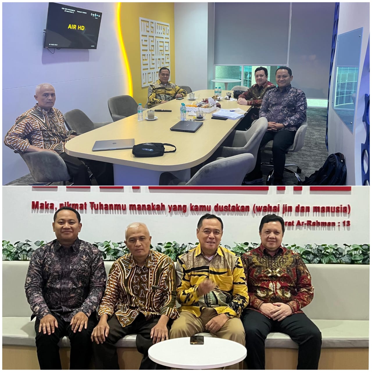 Dekan Dan Wakil Dekan 1 FH Unilak Lakukan BenchMarking Dengan Fakultas Hukum UII Yogyakarta