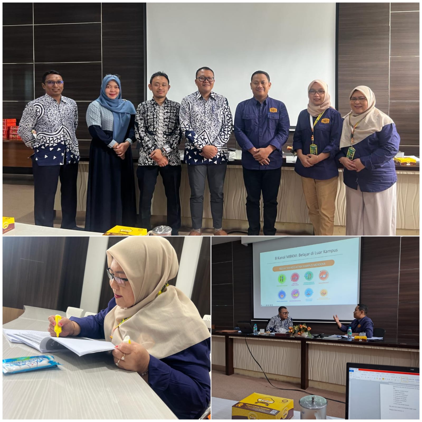 Rekonstruksi Capaian Pembelajaran Lulusan (CPL) dan Konversi Program MBKM  FH Unilak, Tim Pengembangan Kurikulum Laksanakan Studi Banding ke  Fakultas Hukum UII, Yogyakarta
