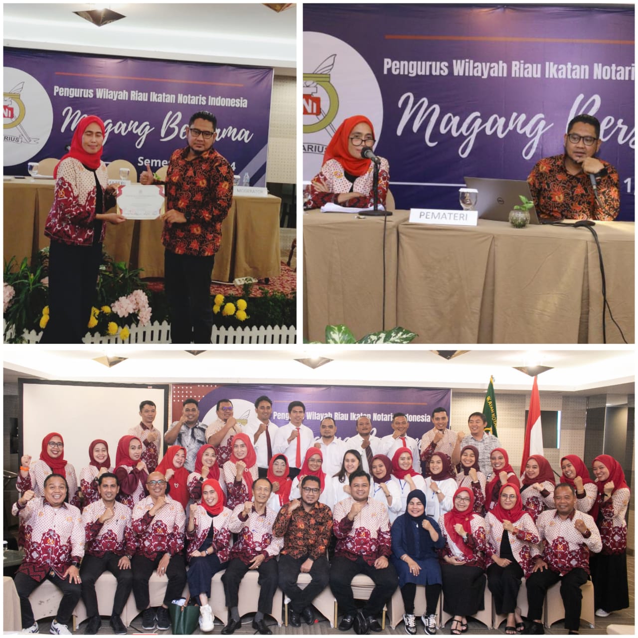 Dosen FH UNILAK Miftahul Haq Kembali Menjadi Pemateri Magang Bersama Calon Notaris