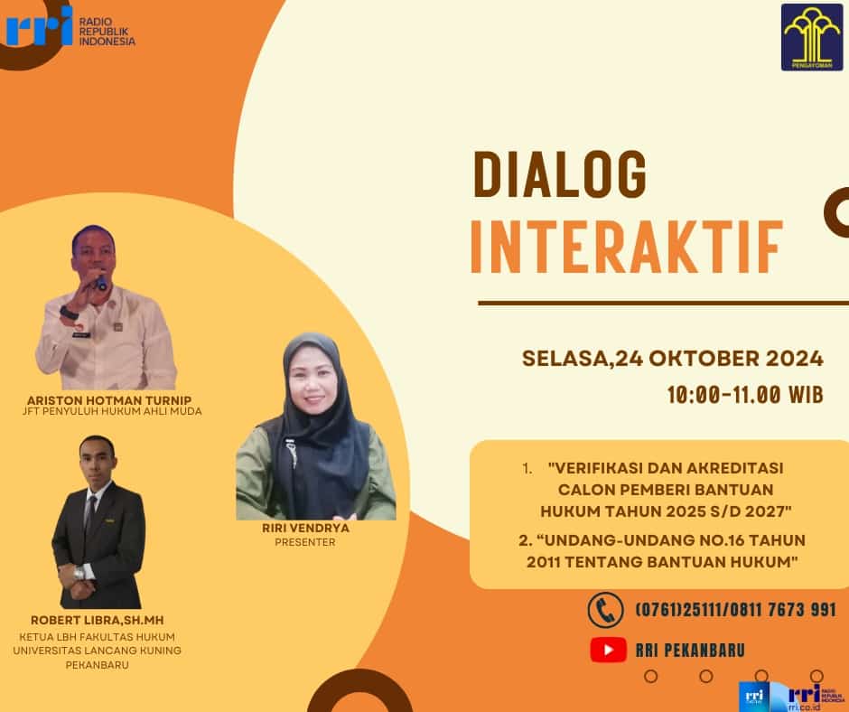 Dialog Interaktif bersama Lembaga Bantuan Hukum Fakultas Hukum Universitas Lancang Kuning