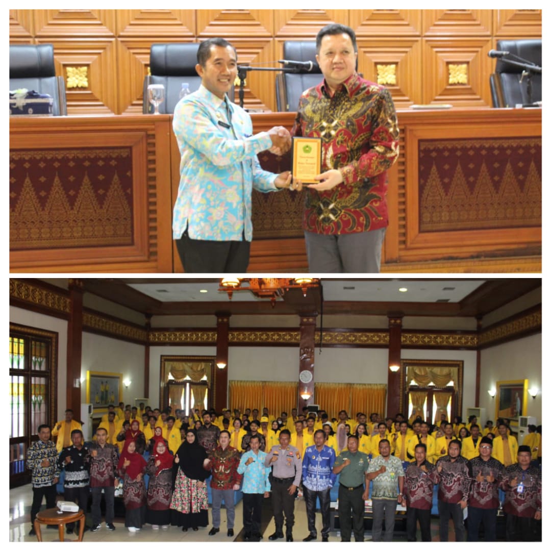 Pembukaan& Pelepasan Peserta Karya Bakti Kepada Masyarakat (KBM) Membangu Desa Di Kabupaten Siak Kecamatan Mempura 