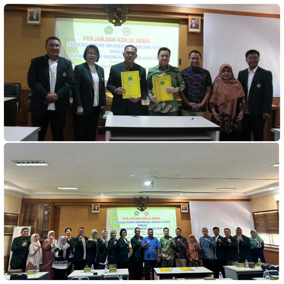 FH Unilak dan IDI Riau Lakukan Penandatanganan Kerja Sama Bidang Pendidikan, Penelitian, dan Pengabdian Kepada Masyarakat