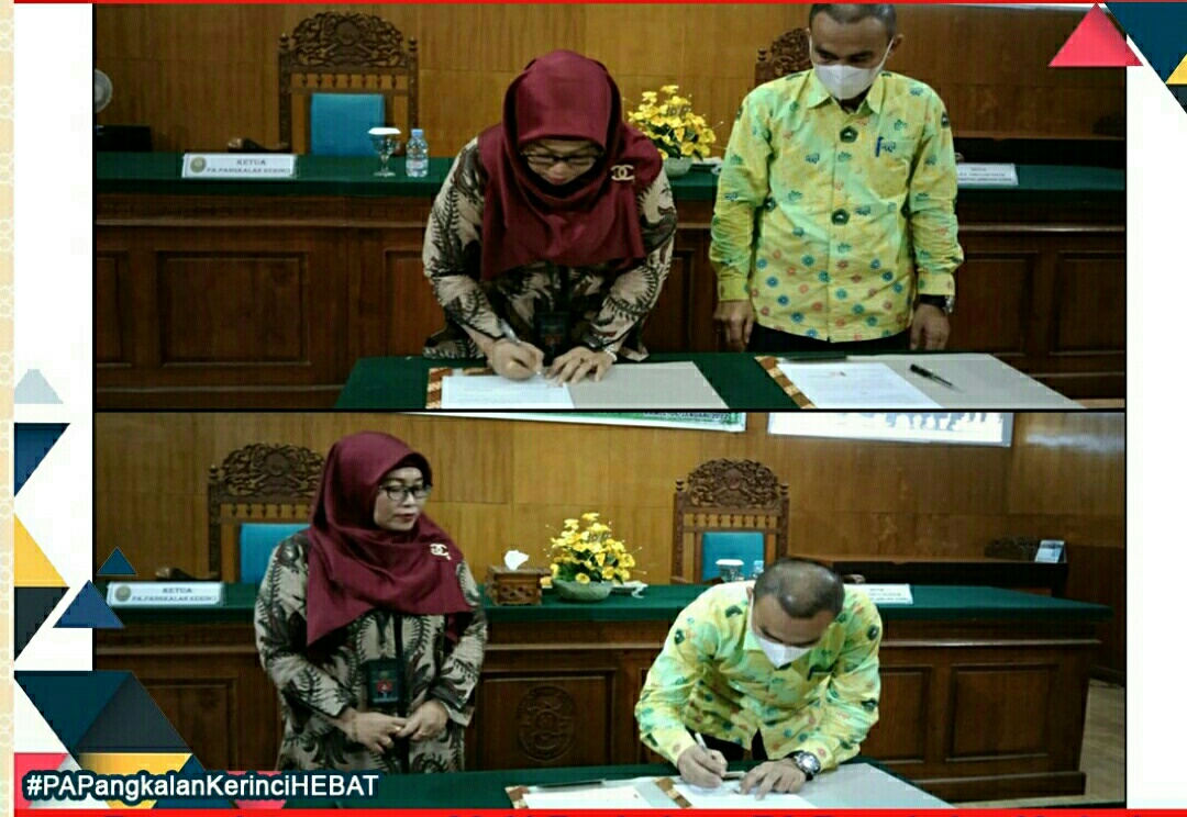 LBH FH Unliak Menandatangani MoU Dengan Posbakum PA Pangkalan Kerinci 