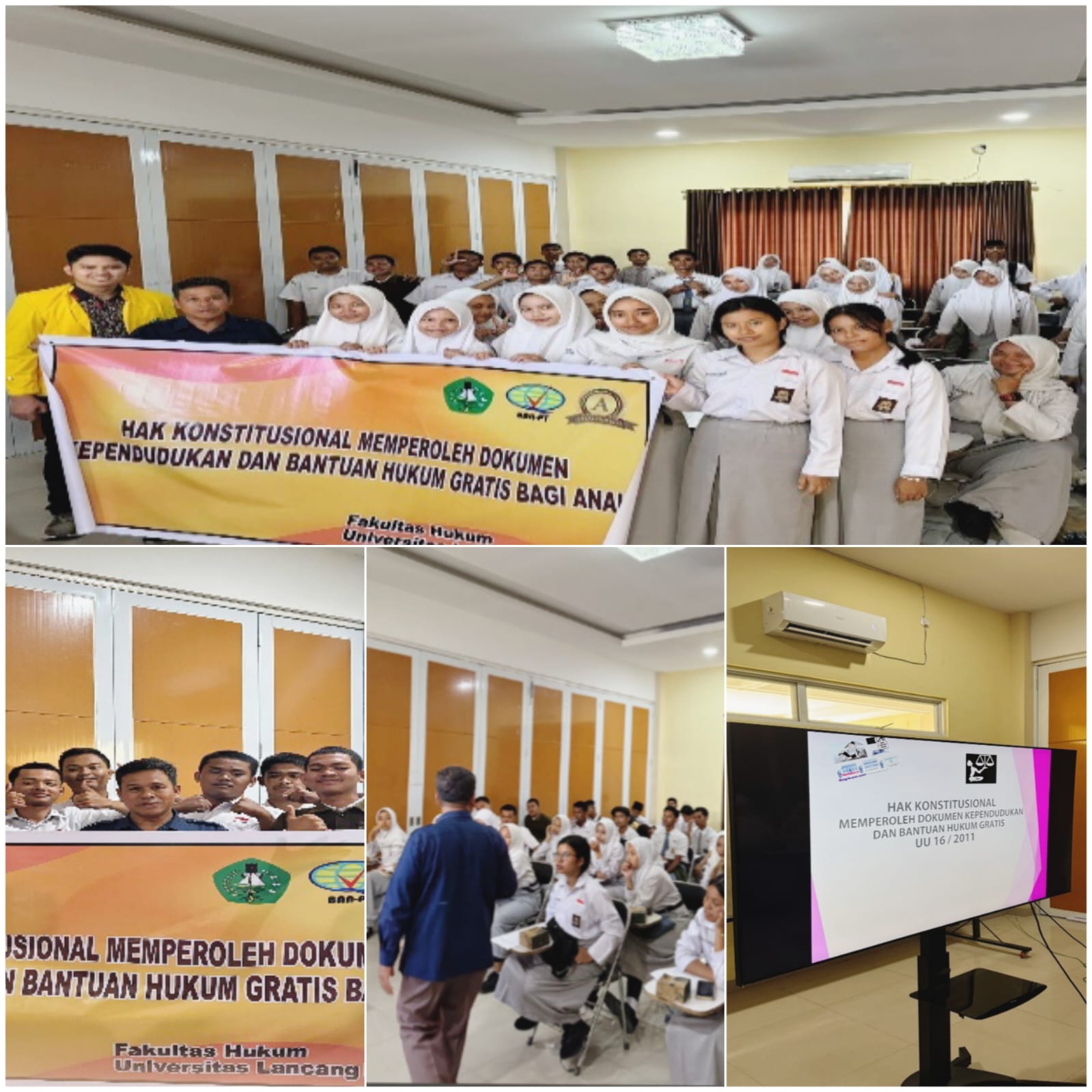 Tim Pengabdian FH Unilak Sosialisasi Hukum untuk Peningkatan Pemahaman Hak Konstitusional Masyarakat di SMAN 16 Pekanbaru