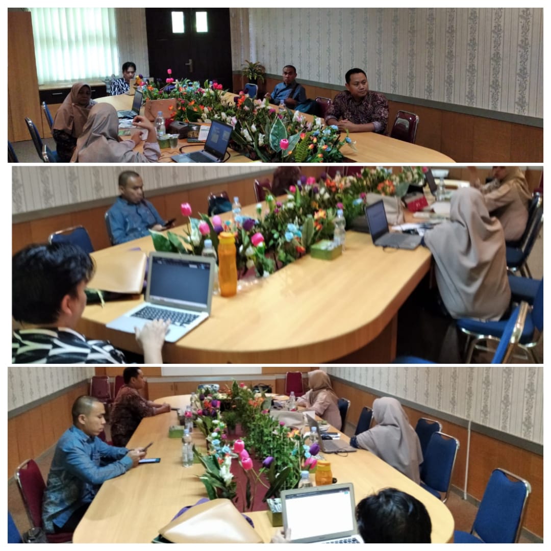 Tingkatkan Kualitas Tugas Akhir dan Luaran Karya Ilmiah, Tim Penyusun Pedoman Tugas Akhir Lakukan Presentasi Draf dan Rapat Konsultasi Dengan Pimpinan FH Unilak