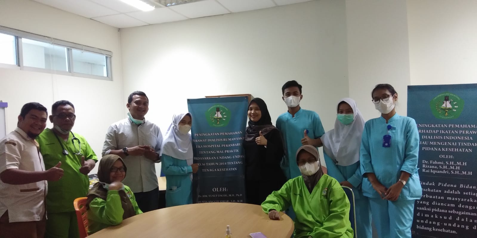 Tim Pengabdian Dosen FH Unilak Mengadakan Kegiatan Penyuluhan Hukum Di RSUD Arifin Achmad Pekanbaru