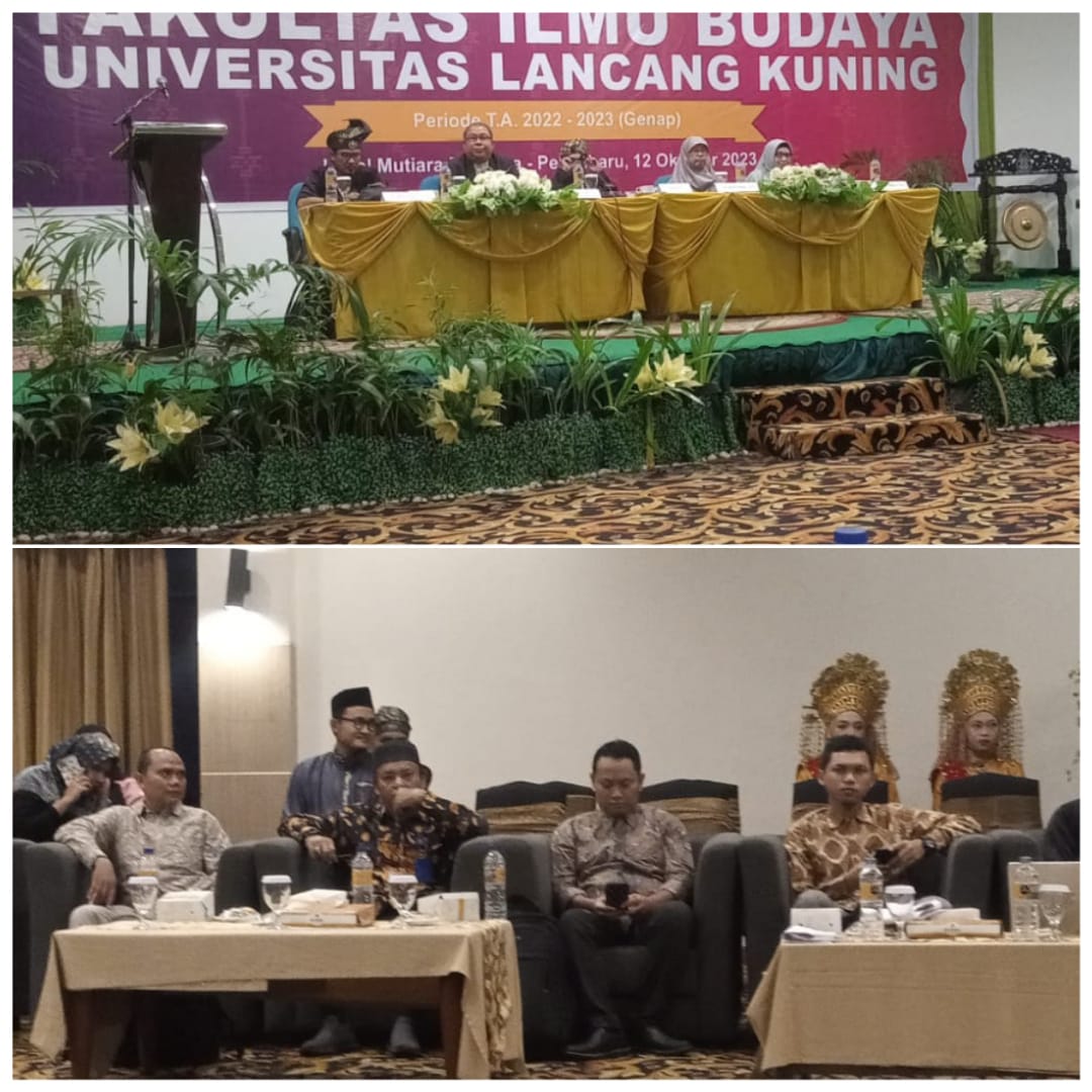 Wakil Dekan 1 FH Unilak Hadiri Yudisium Fakultas Ilmu Budaya (FIB) XLI Tahun 2023