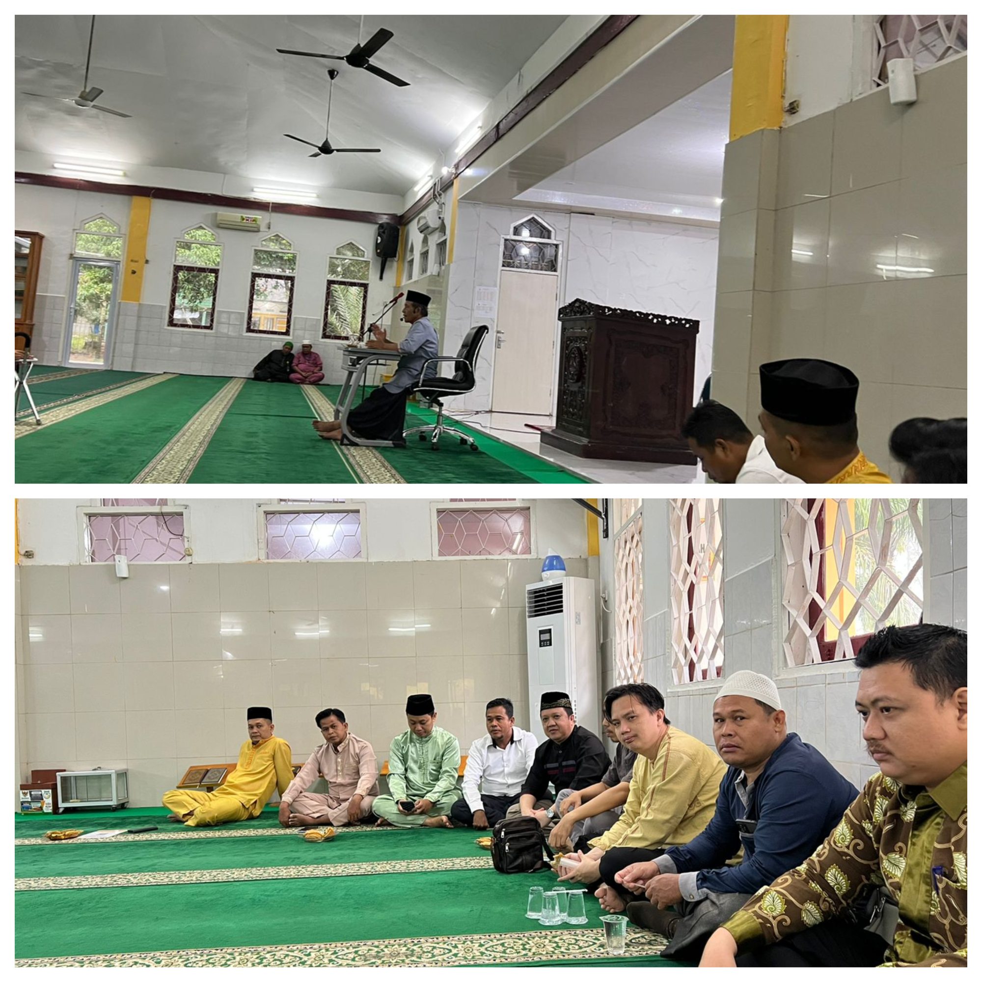 Tingkatkan Spiritualitas Sholat Sebagai Kesalihan Individu Dan Sosial, Civitas Akademika FH Unilak Ikuti Kajian Rutin Kuliah Akhlak Dan Budi