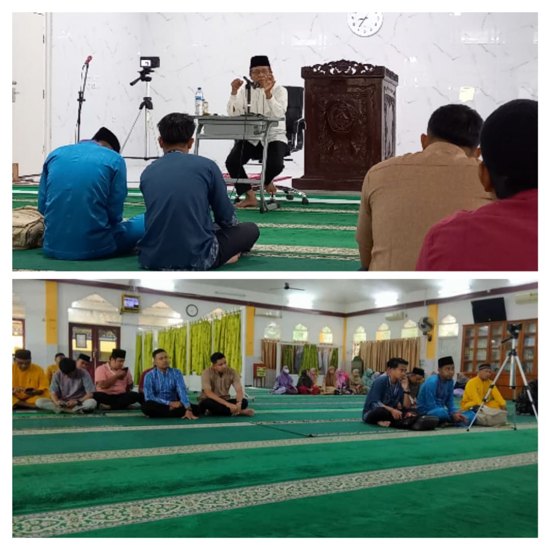 Tingkatkan Spirit Keilmuan Dan Keimanan Dalam Integrasi Ilmu Dan Imam, Civitas Akademika FH Unilak Ikuti Kajian Rutin Akhlak Dan Budi Di Unilak