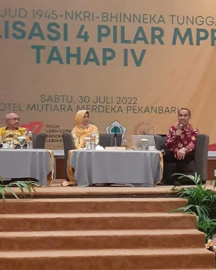 Dosen FH Unilak  Menjadi Narasumber Akademisi Sosialisasi 4 pilar MPR RI Tahap IV
