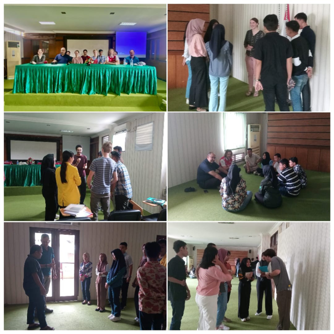 Enam Dosen Dari Univeritas Di Amerika Serikat Mengajar Di Fakultas Hukum Unilak Dalam International Teaching Colaboration Pada Mobilitas Dosen Internasional