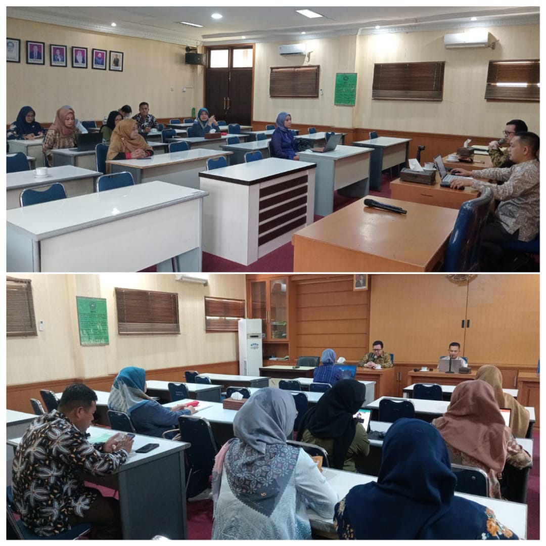 Tingkatkan Kualitas Tatakelola Unit Kerja di FH Unilak, Auditor Audit Mutu Internal (AMI) BPM Unilak Visitasi Ke FH Unilak