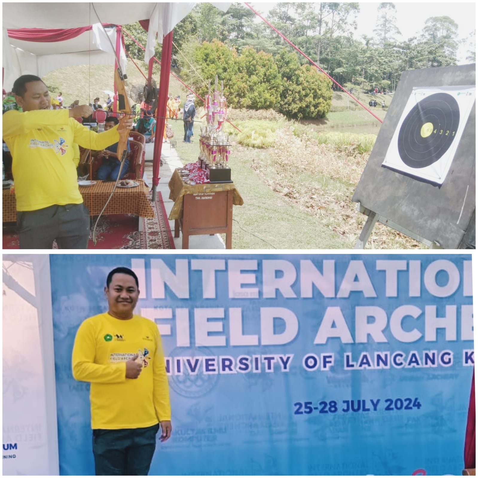 Wakil Dekan 1 FH Unilak Hadiri Pembukaan International Field Archery University Of Lancang Kuning
