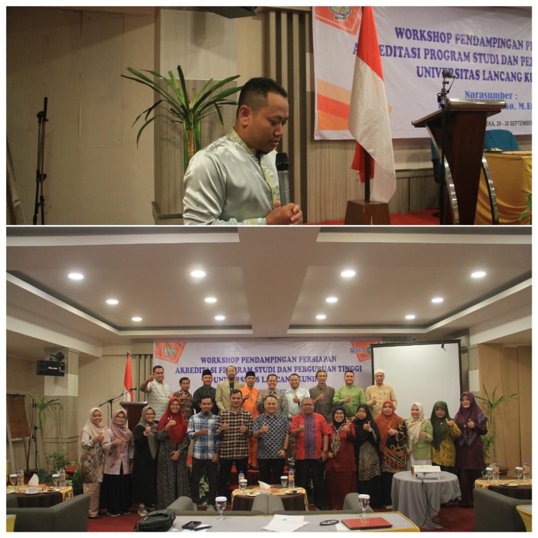Tingkatkan Pemahaman Akreditasi Institusi dan Prodi, Wakil Dekan 1 FH Unilak Ikuti Workshop Pendampingan Persiapan Akreditasi Tahun 2023