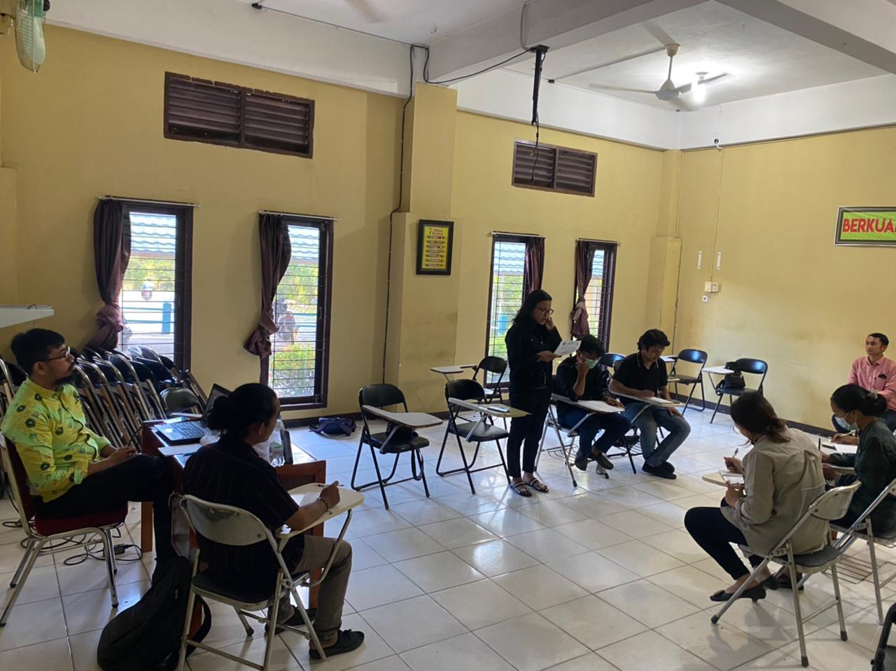 Tim Debat FH Melaksanakan Persiapan  Untuk Debat Konstitusi