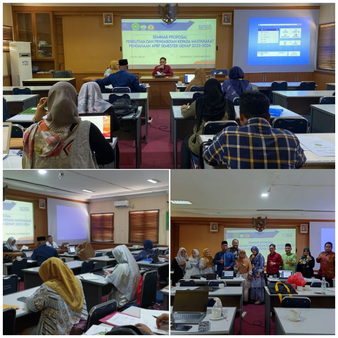 Tingkatkan Kualitas Usulan Penelitian dan Pengabdian Kepada Masyarakat, P3M FH Unilak Selenggarakan Seminar Proposal Hibah APBF Tahun 2023-2024