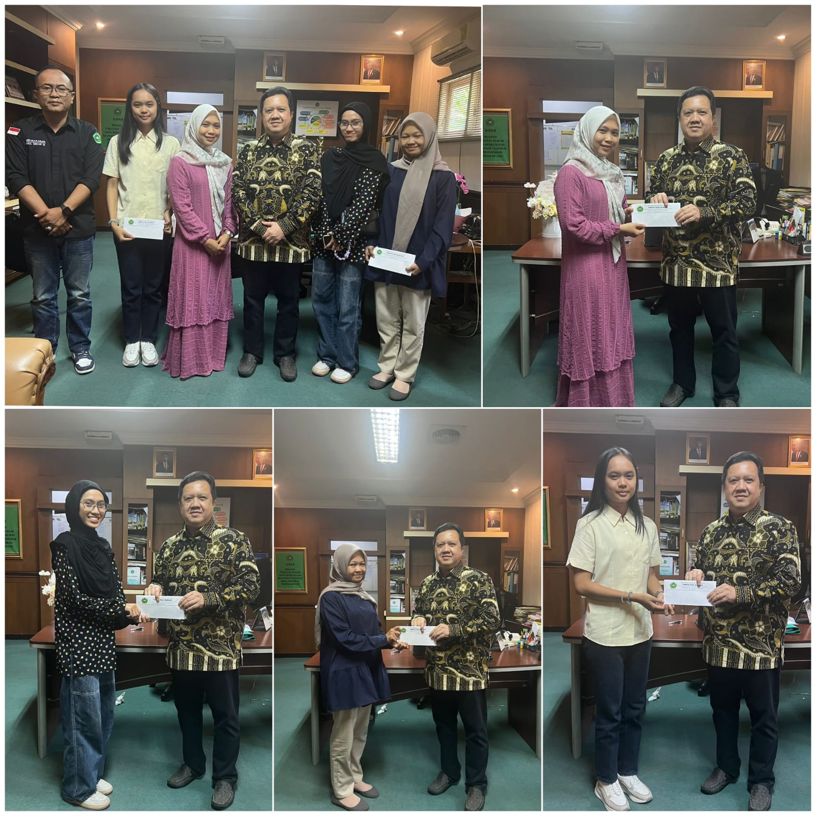 Dekan FH Unilak Mengucapkan Selamat Dan Sukses Dan Memberikan Apresiasi Kepada Mahasiswa Dan Dosen Pendamping Yang Lolos Pendaan Program Kreativitas Mahasiswa Tahun 2024.