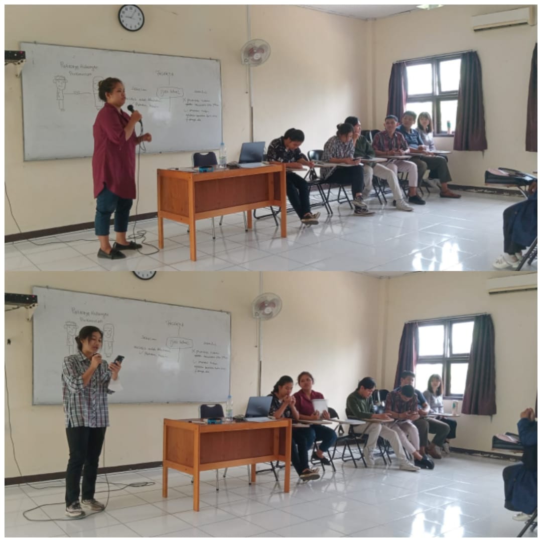 Tingkatkan Pemahaman Mahasiswa tentang Pembaruan Hukum Islam Di Indonesia, Mahasiswa  Inisiasi Internasional FH Unilak Melakukan Presentasi Individu