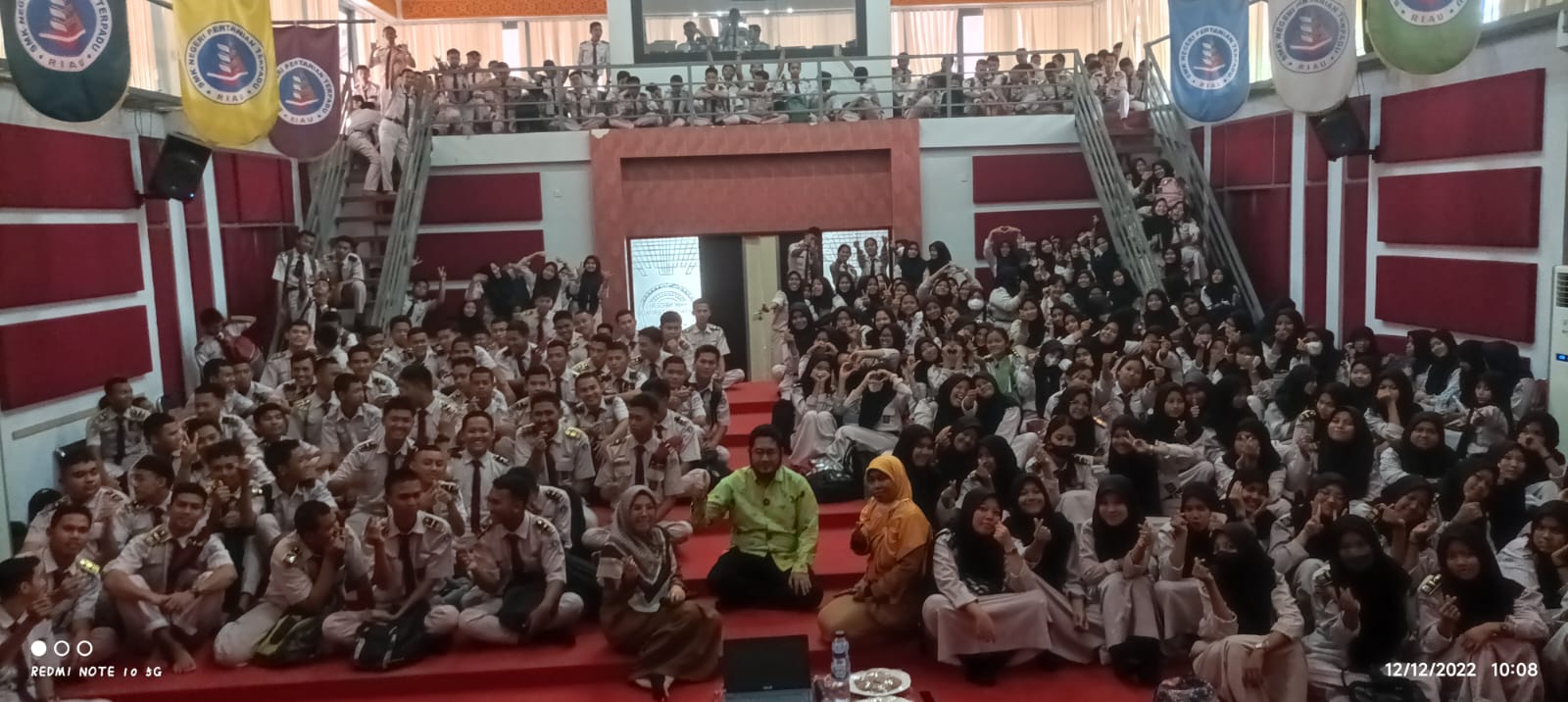 Miftahul Haq,SH MH Menjadi Narasumber Dalam Program Projek Penguatan Profil pelajar Pancasila SMKN Pertanian Terpadu Pekanbaru