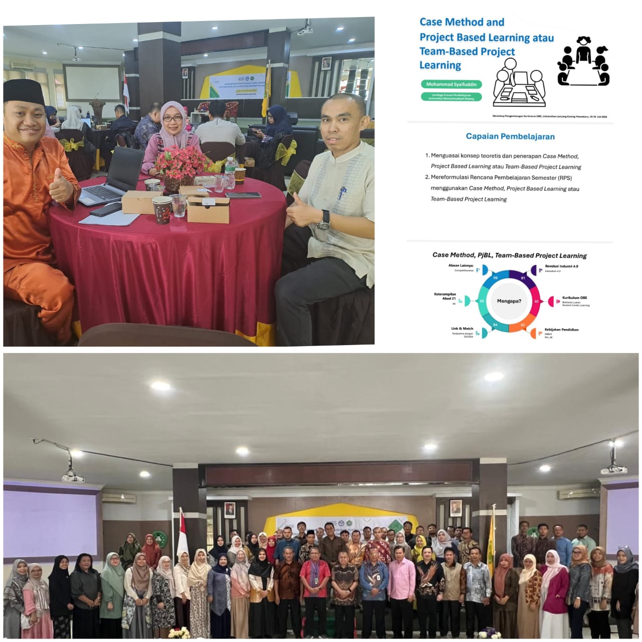 Kembangkan Case Method Dan Project Based Learning (PBL), Tim Kurikulum FH Unilak Ikuti Workshop Pendampingan Penyusunan Kurikulum Berbasis Outcome Based Education (OBE) Unilak