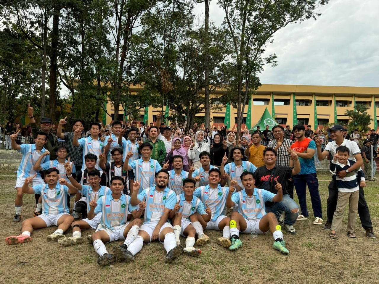 Tim Sepakbola FH UNILAK Melaju ke Final Rektor Cup 2025, Berjuang Mempertahankan Gelar Juara