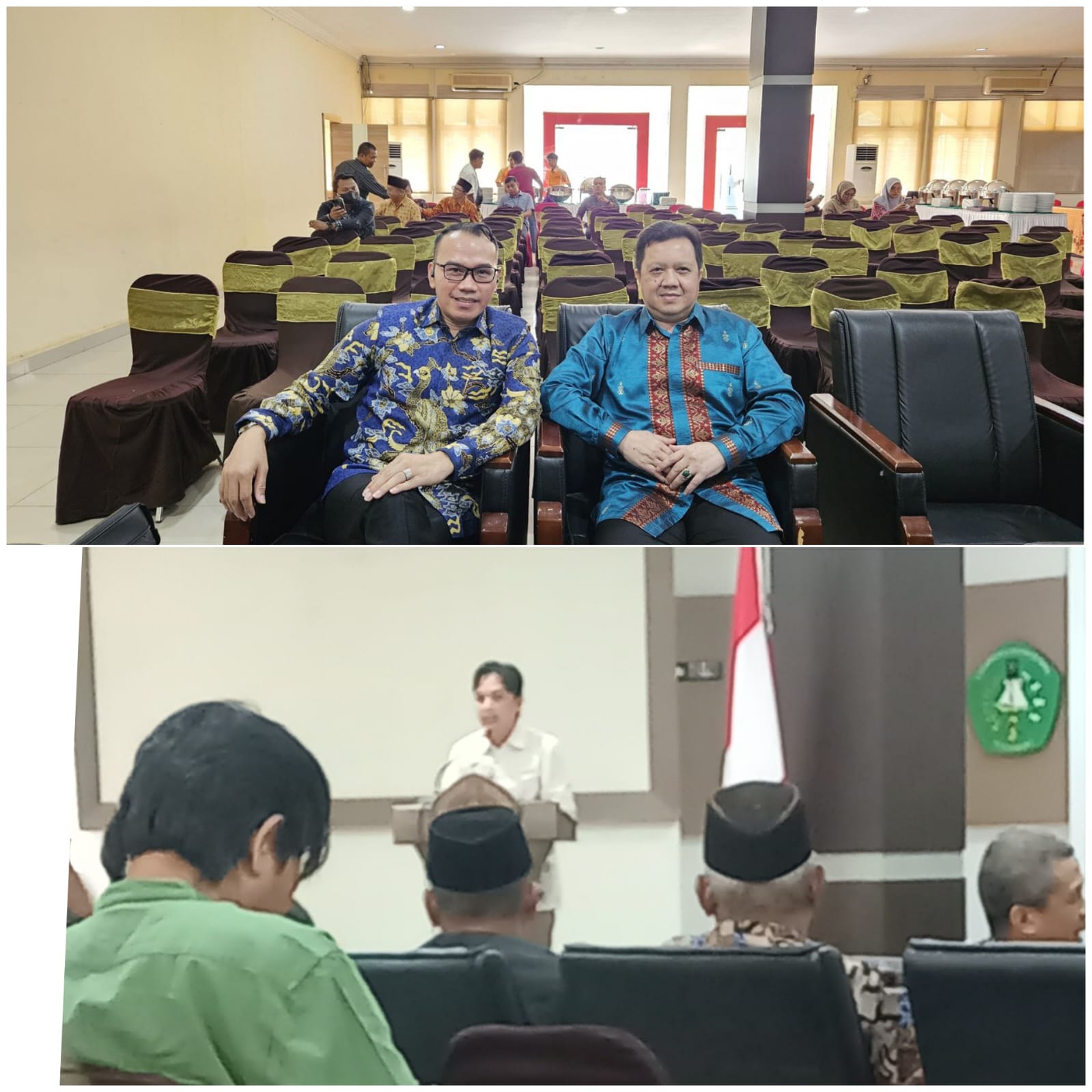 Tingkatkan Jalinan Silaturahmi Dalam Momen Idul Fitri 1445 H, Civitas Akademika FH Unilak Ikuti Acara Halal Bi Halal Universitas Lancang Kuning
