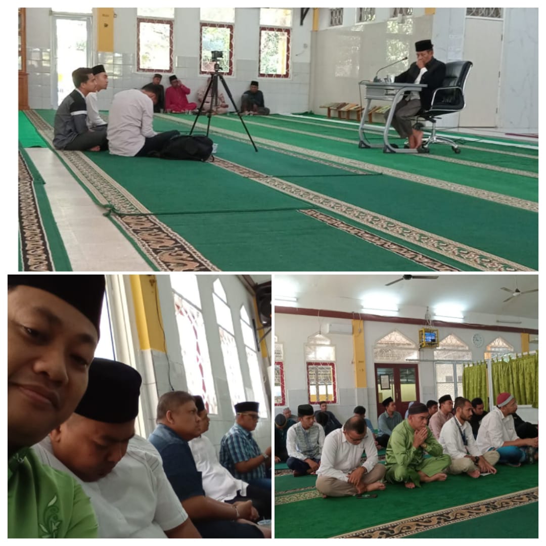 Civitas Akademika FH Unilak Ikuti Pengajian Akhlak dan Budi Seri Ke XII: Syukuri Yang Kita Miliki, Insyallah Akan Ditambah oleh Allah SWT