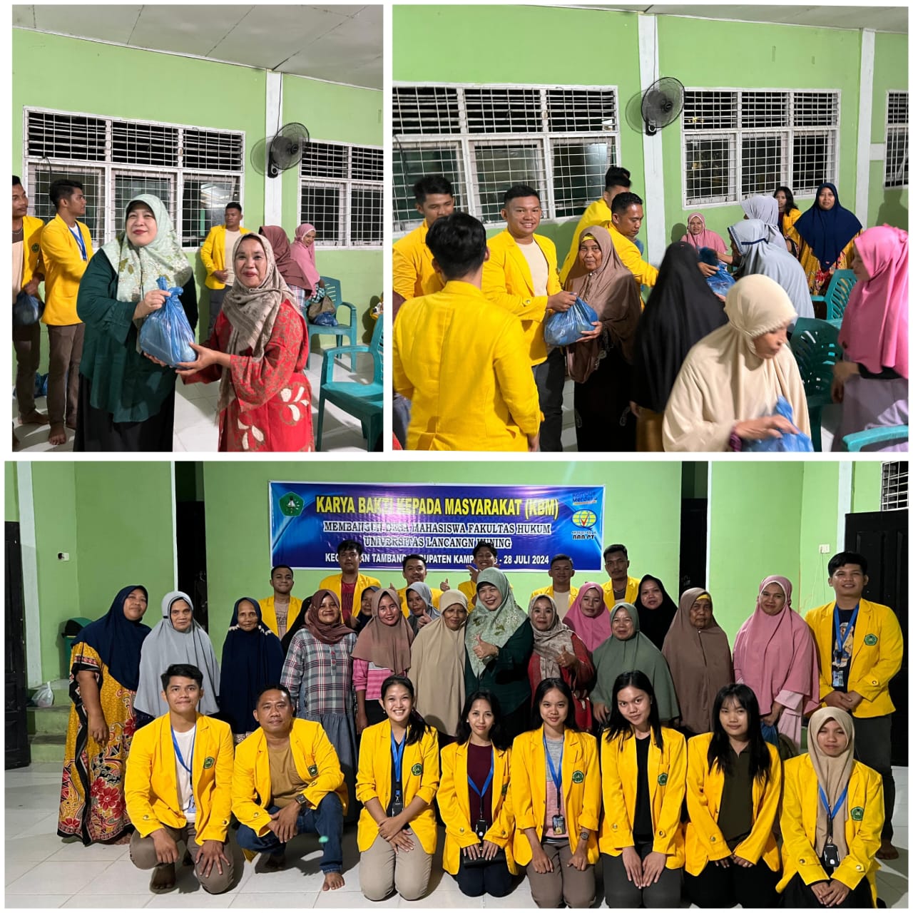 Tim KBM Dibawah Dosen Pembimbing Lapangan (DPL) Cisilia Maiyori, S.H,M.H.  Melaksanakan Penyuluhan Hukum Tentang Pengaruh Narkoba Terhadap Generasi Muda Di Desa Palung Raya  