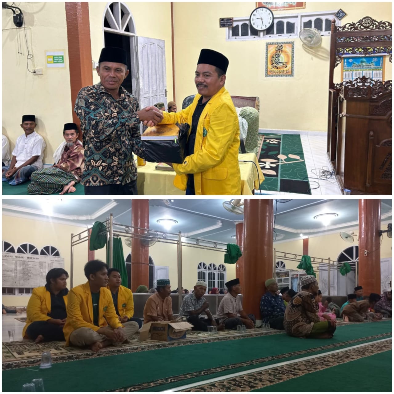 Karya Bakti Kepada Masyarakat Mahasiswa FH Unilak Di Aur Sati Pada Hari Kedua Melaksanakan 7 Kegiatan Diantaraya Memberikan Penyuluhan Hukum  Terhadap Siswa Di SMAN 1 Tambang.