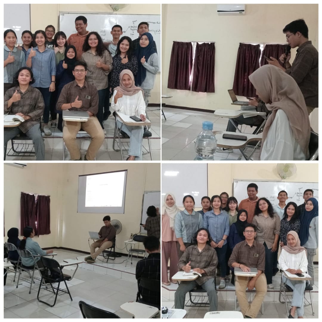 Mahasiswa Kelas Internasional Presentasikan  Rukun Akad dan Pernyataan Kehendak Dalam Hukum Ekonomi Islam Pada Focus Group Discussion (FGD)