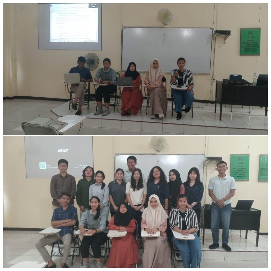 Mahasiswa Kelas Internasional Presentasikan Objek Akad dan Tujuan Akad Dalam Focus Group Discussion Sesi 3