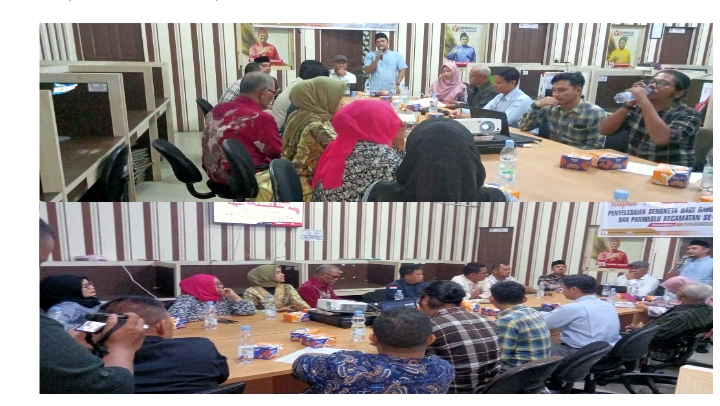 Tim Pengabdian FH Unilak Melaksanakan Penyuluhan Hukum Mengenai Sengketa Pemilu Bagi Panwascam Se-Kota Pekanbaru Di Sekretariat Bawaslu Kota Pekanbaru