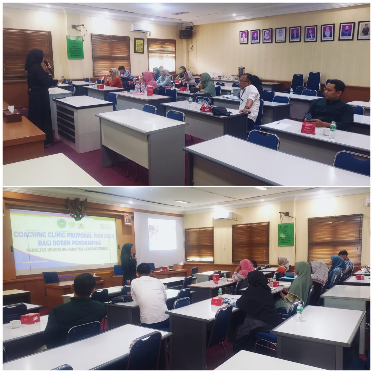 Tingkatkan Pemahaman Pendampingan Proposal Mahasiswa Pimnas,  Dosen FH Unilak Mengikuti Choaching Clinic Proposal PKM 2024