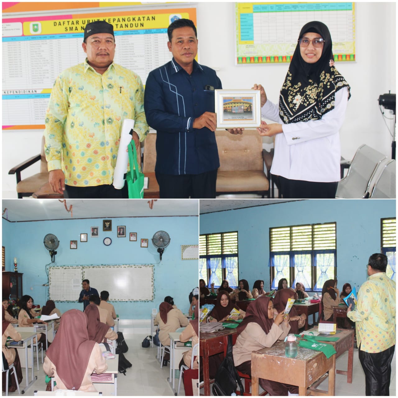 FH Unilak Goes to school : Tim Promosi FH Lakukan Kunjungan & Sosialisasi ke Beberapa SMA di Kabupaten Rokan Hulu