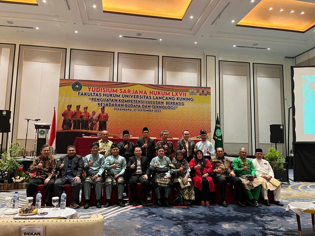 FH Unilak Lantik 203 Lulusan Dalam Yudisium Ke 67 Tahun 2023